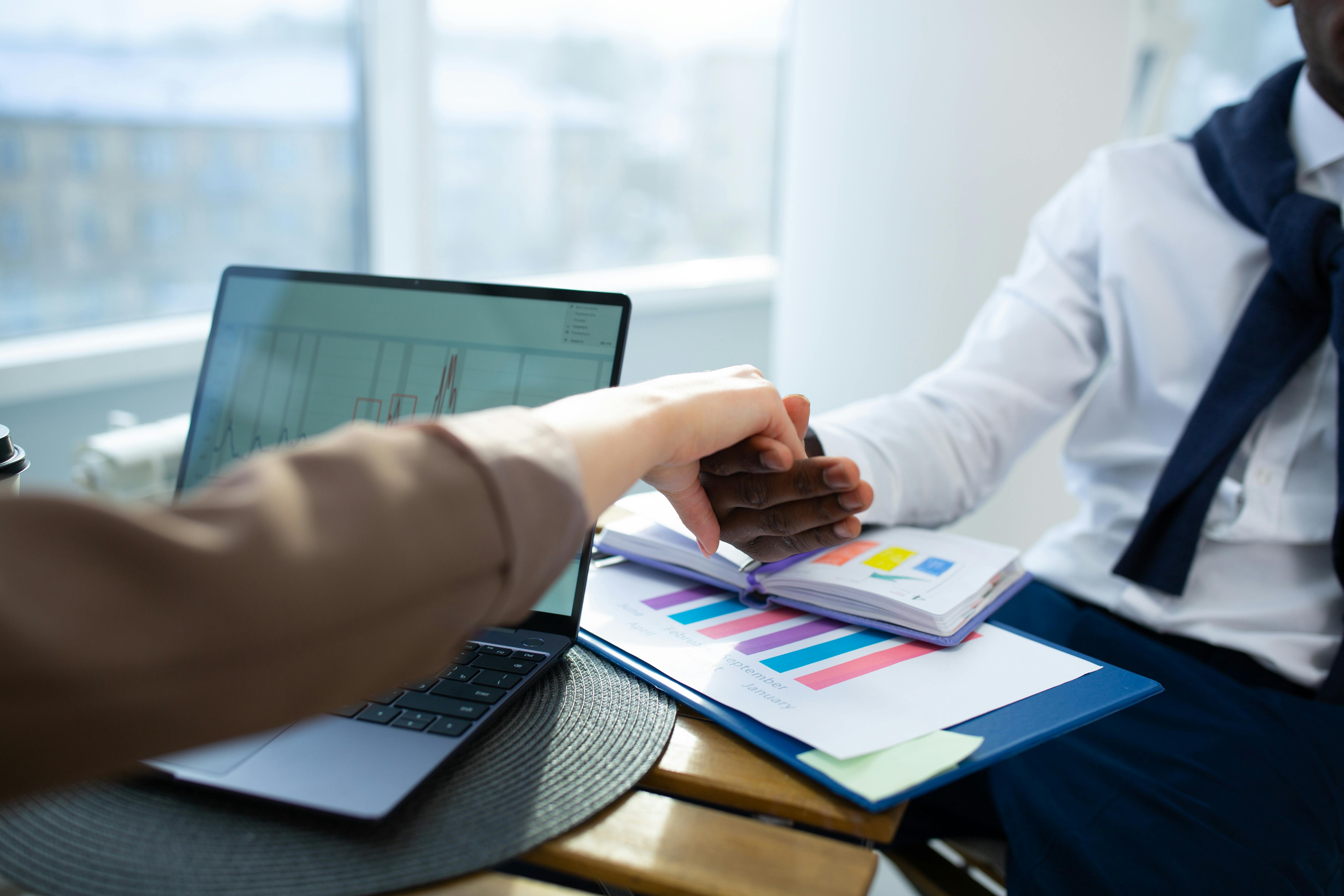 Business proposal and consultation meeting